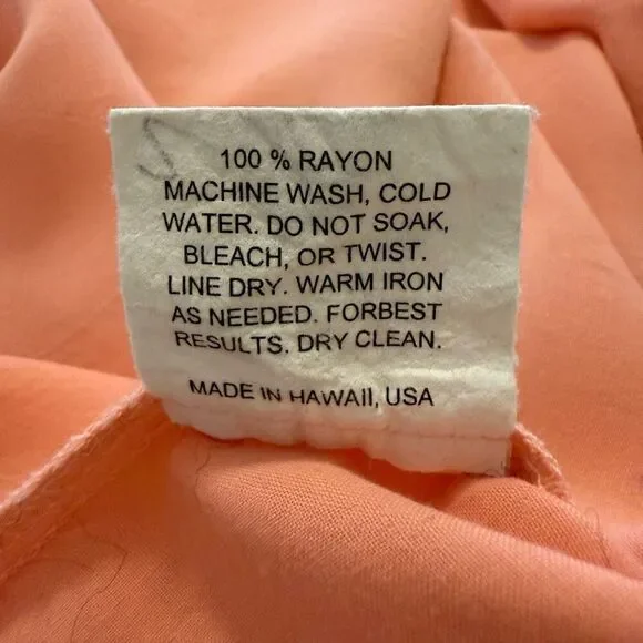 Jam’s World Light Coral Sleeveless Top Sz L Retro - Picture 10 of 10